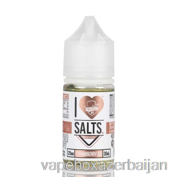 Vape Baku Strawberry ICE - I Love Salts - 30mL 25mg